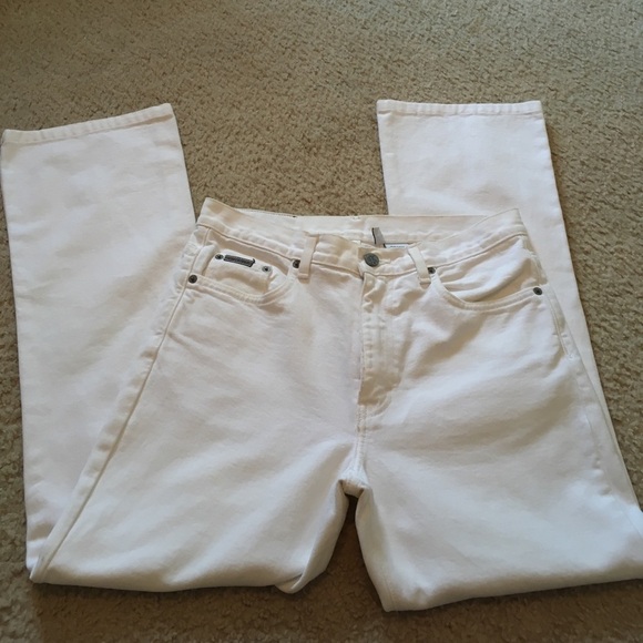 Calvin Klein Denim - Vintage Calvin Klein White jeans